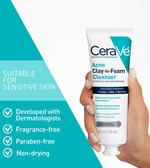 Acne Clay To Foam Cleanser